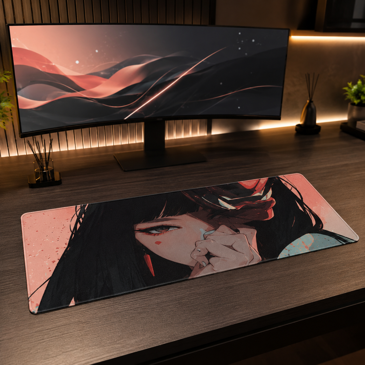 Oni Mask Mousepads