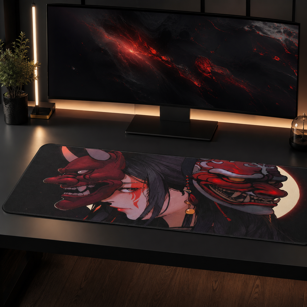 Oni Mask Mousepads