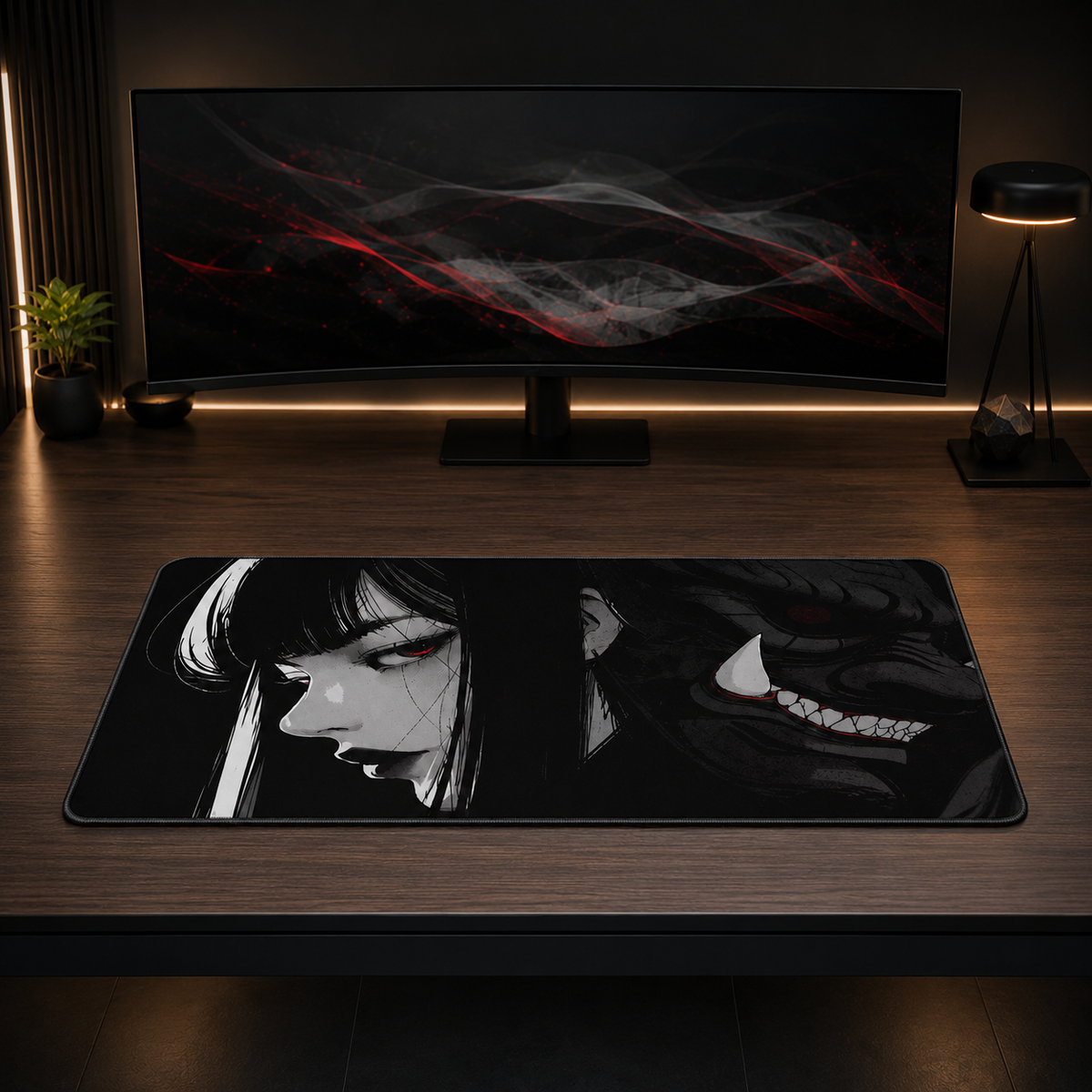 Oni Mask Mousepads