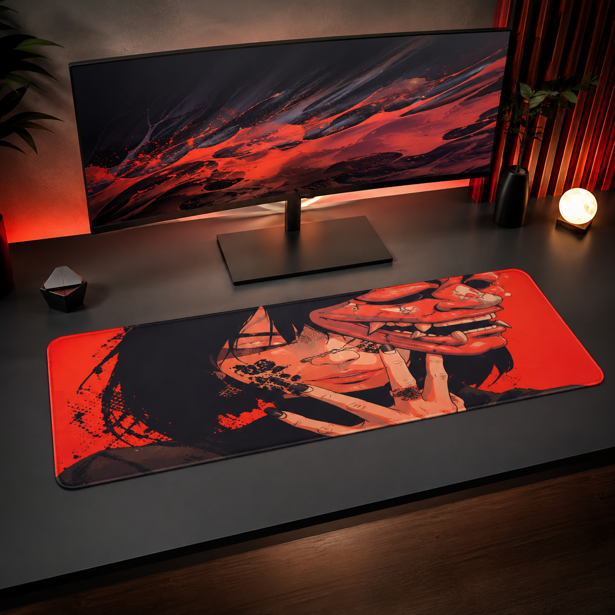 Oni Mask Mousepads